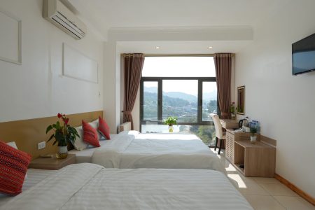 Phòng Hạng sang – 1 giường đôi, 1 giường đơn